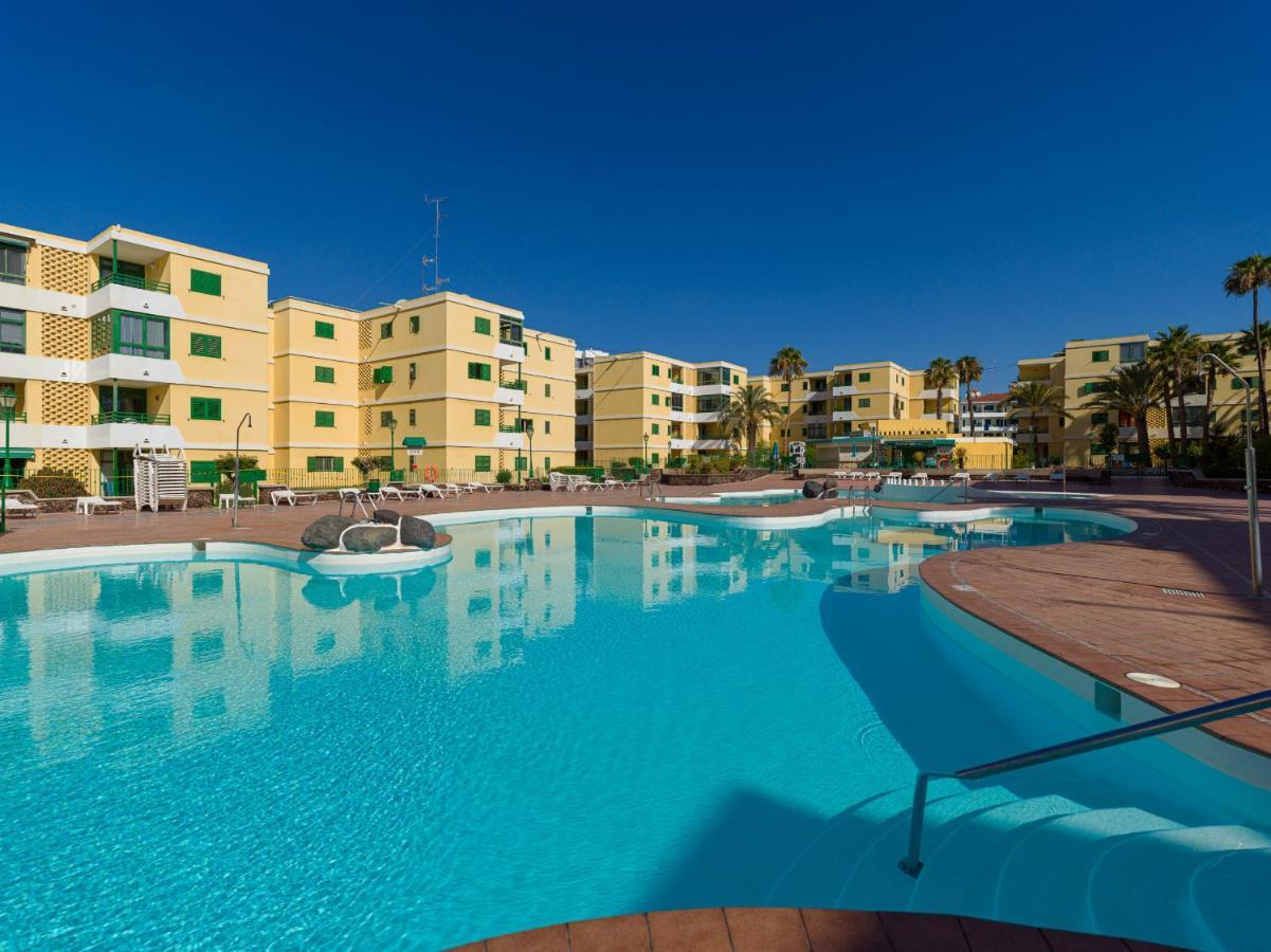 Apartamento con piscina en Maspalomas Playa del Inglés Exterior foto